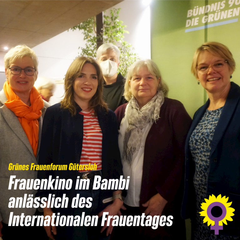 Grünes Frauenforum Gütersloh zeigt Film “Call Jane” zum Internationalen Frauentag