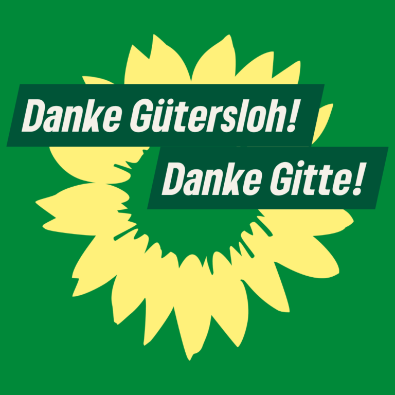 Danke Gütersloh! Danke Gitte!