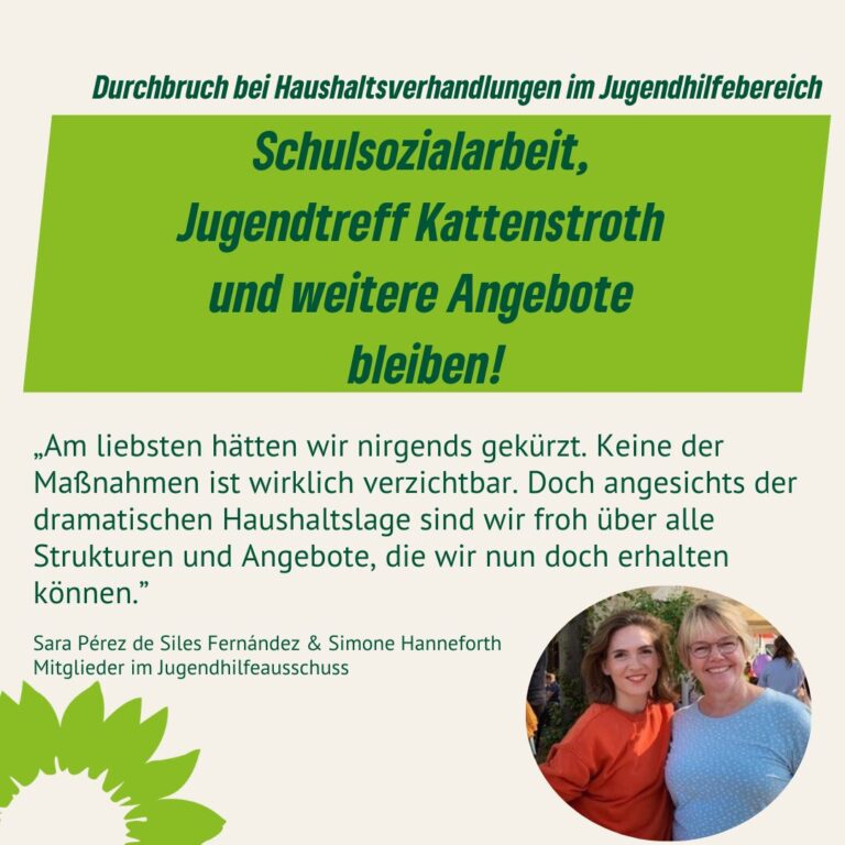 Durchbruch für die Jugend in Gütersloh!