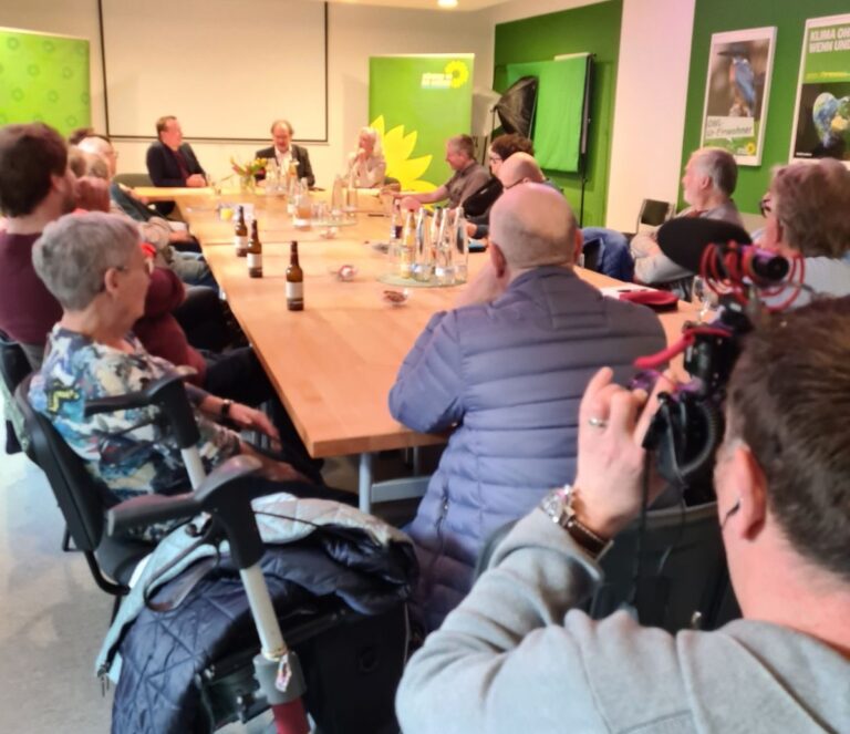 Rückblick aufs Grüne Stadtgespräch: Bürgermeister Trepper im Dialog!