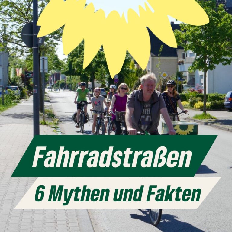 Fahrradstraßen: Fakten statt Mythen!