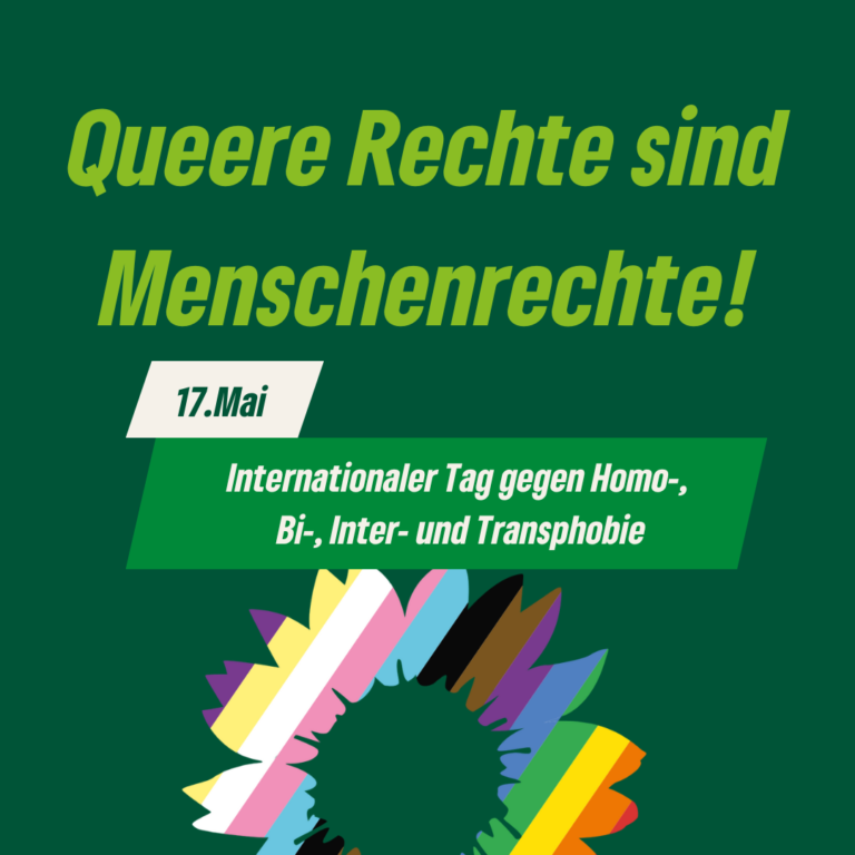 17. Mai – Queere Rechte sind Menschenrechte