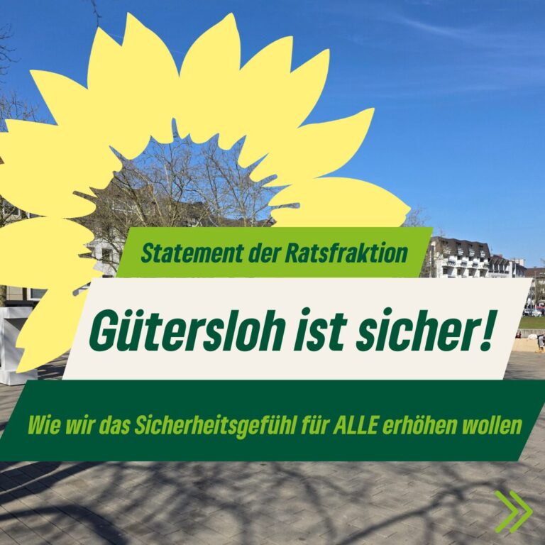 Grüne Fraktion zum Rathausplatz: Sicherheit stärken ohne Panikmache