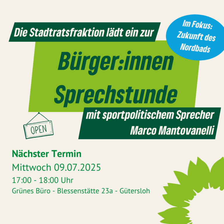 Bürger:innen Sprechstunde