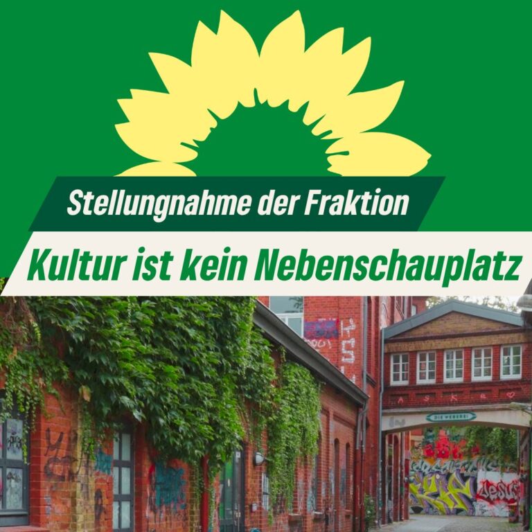 Grüne Ratsfraktion kritisiert Übernahme des Kulturressorts durch den Bürgermeister