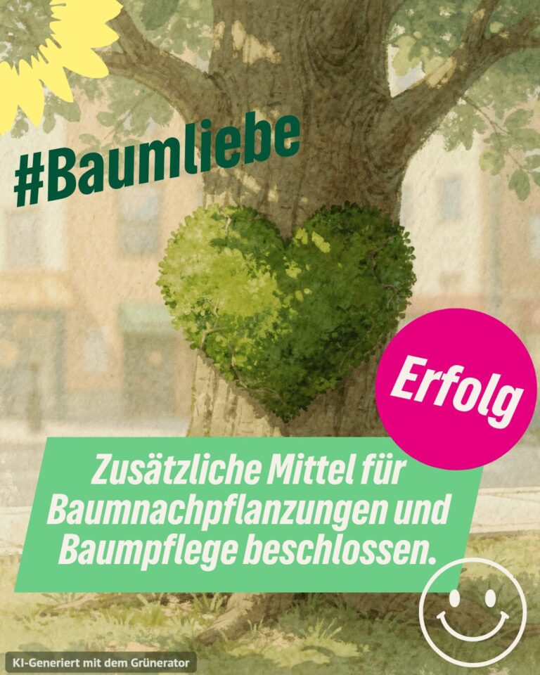 Positive Nachrichten für unsere Stadtbäume!