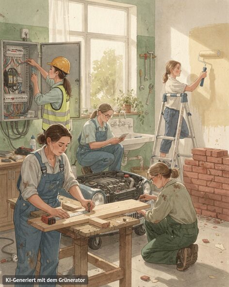 Mut zur Männerdomäne! – Veranstaltung für Frauen am 09.Juni in der vhs
