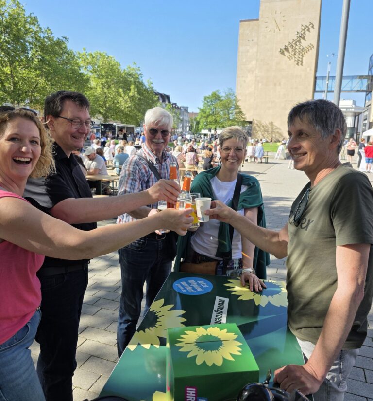 Fraktion unterwegs – mit Wibke Brems beim Abendmarkt